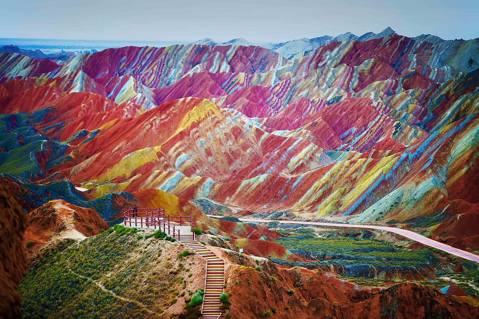 Amazing Zhangye Danxia Landform In China